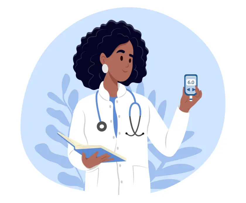 Functional medicine provider illustration